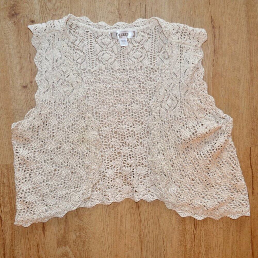Decree Knitted Shawl Size XL